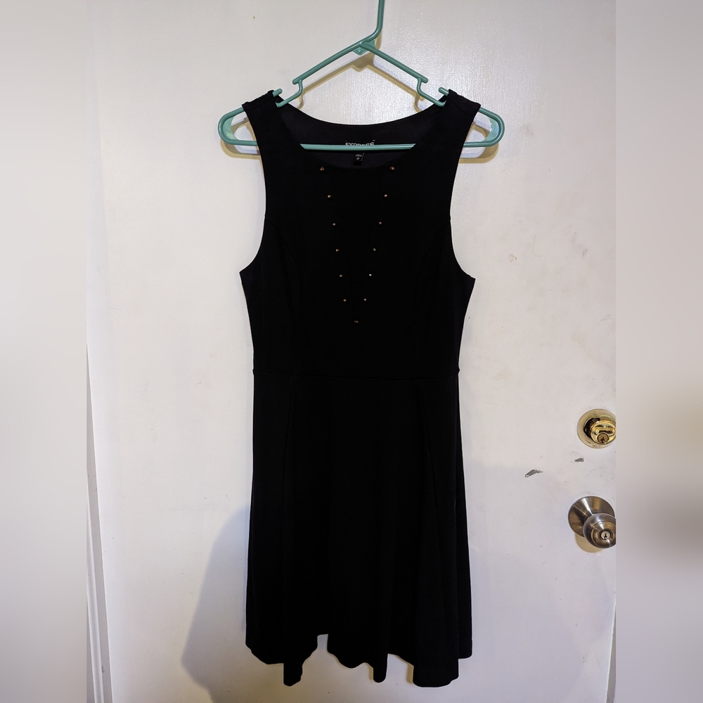 Black Studded Express Dress